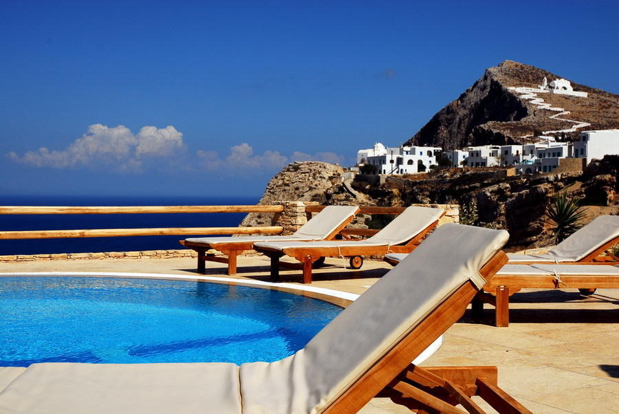 Anemousa Hotel Folégandros Exterior foto