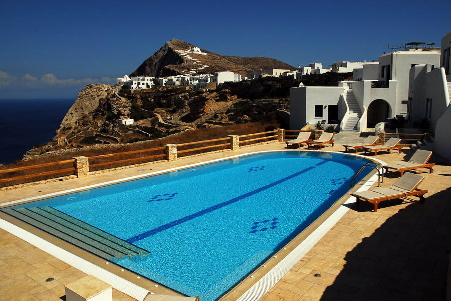Anemousa Hotel Folégandros Exterior foto