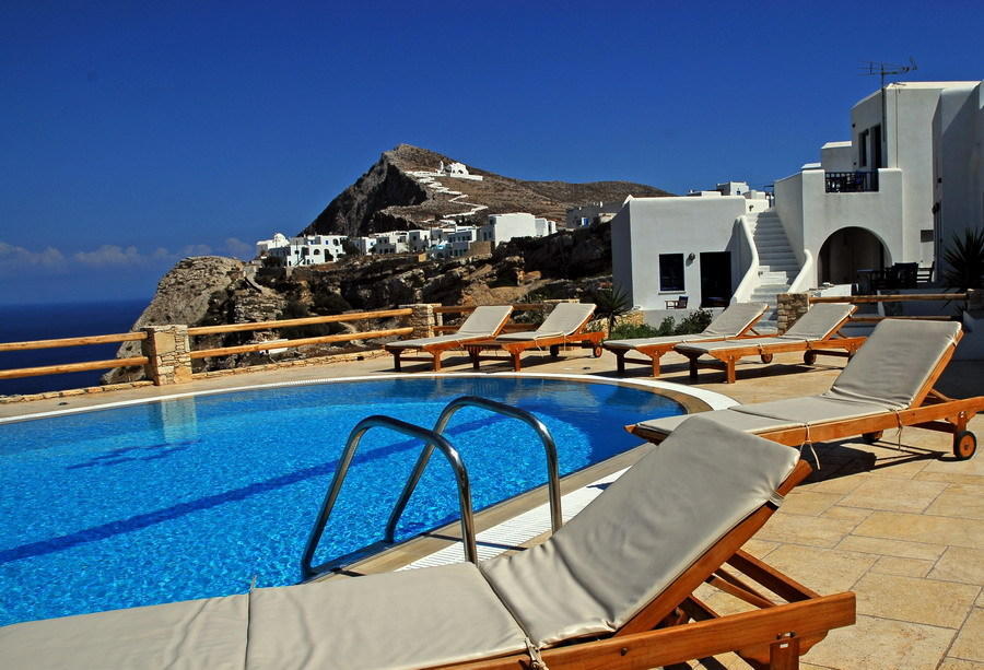 Anemousa Hotel Folégandros Exterior foto